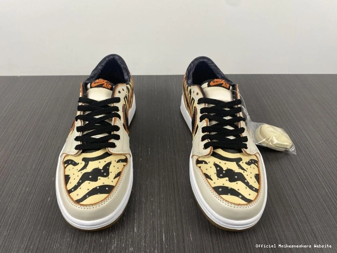 Official Maikesneakers Tiger DH6932-100 Low the Air Jordan 1 OG of Year 0815